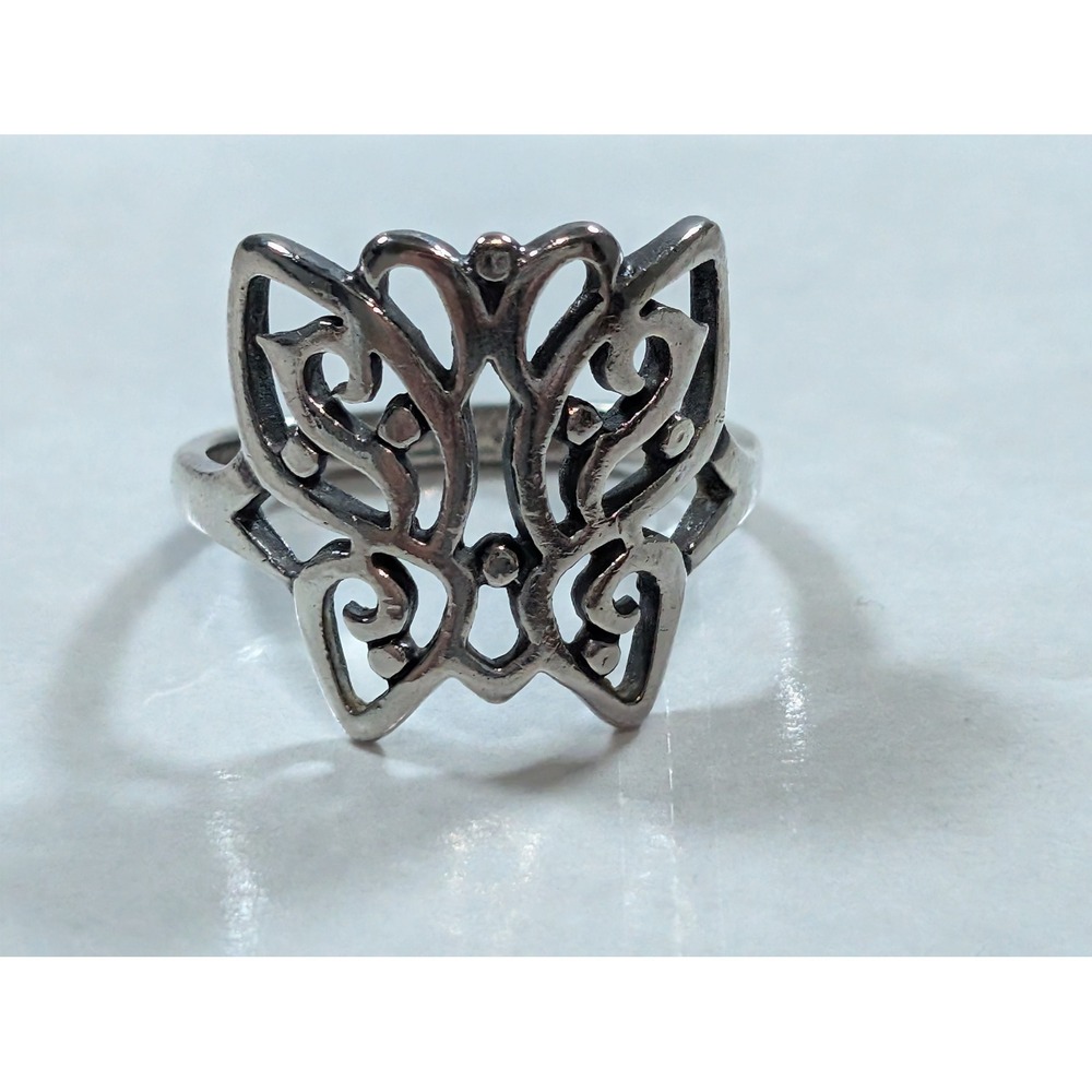 Retired James Avery‎ Sterling Silver Butterfly Ring Size 6.5 or 7